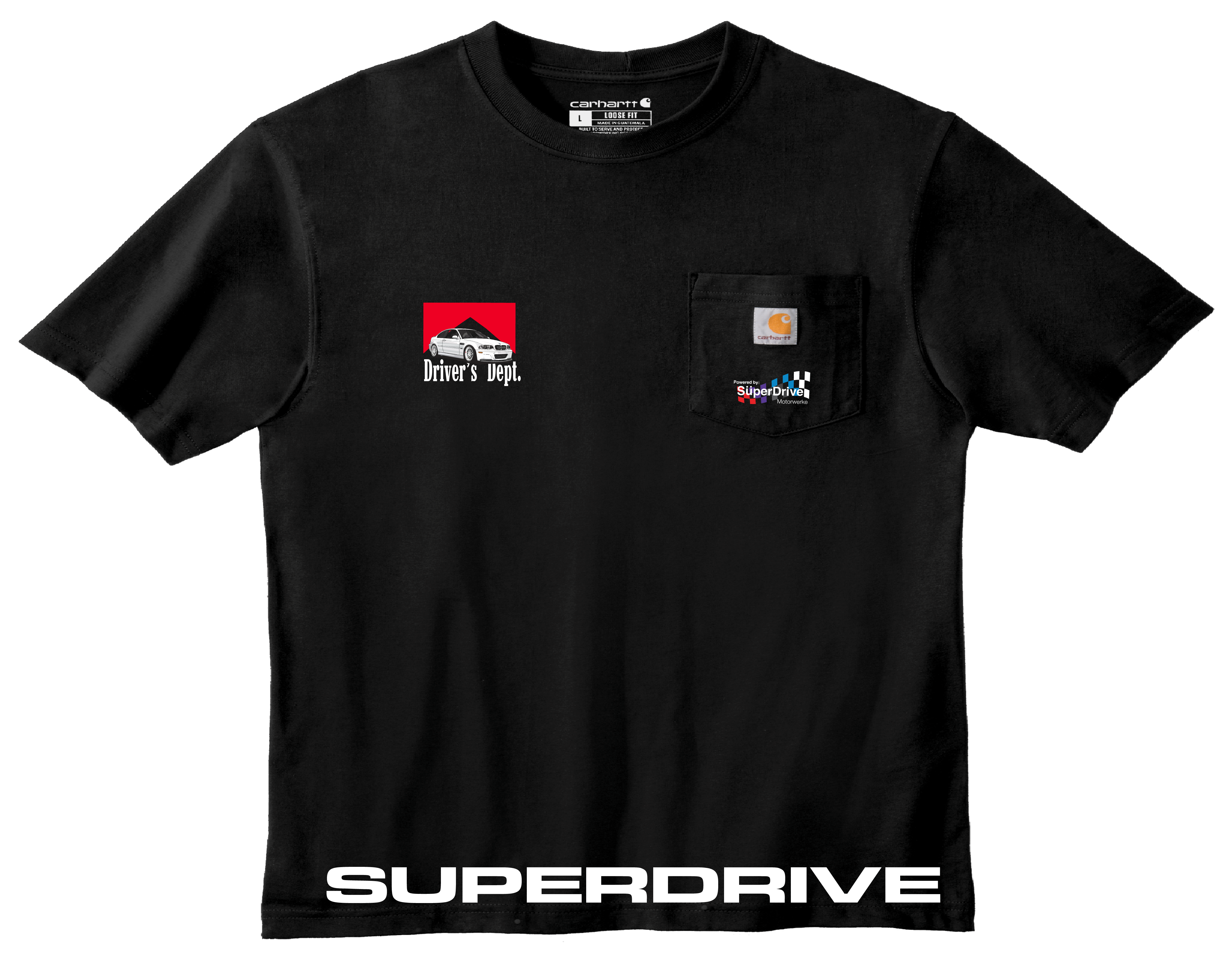 Super CARHARTT Drivers dept tee – Superdrive916