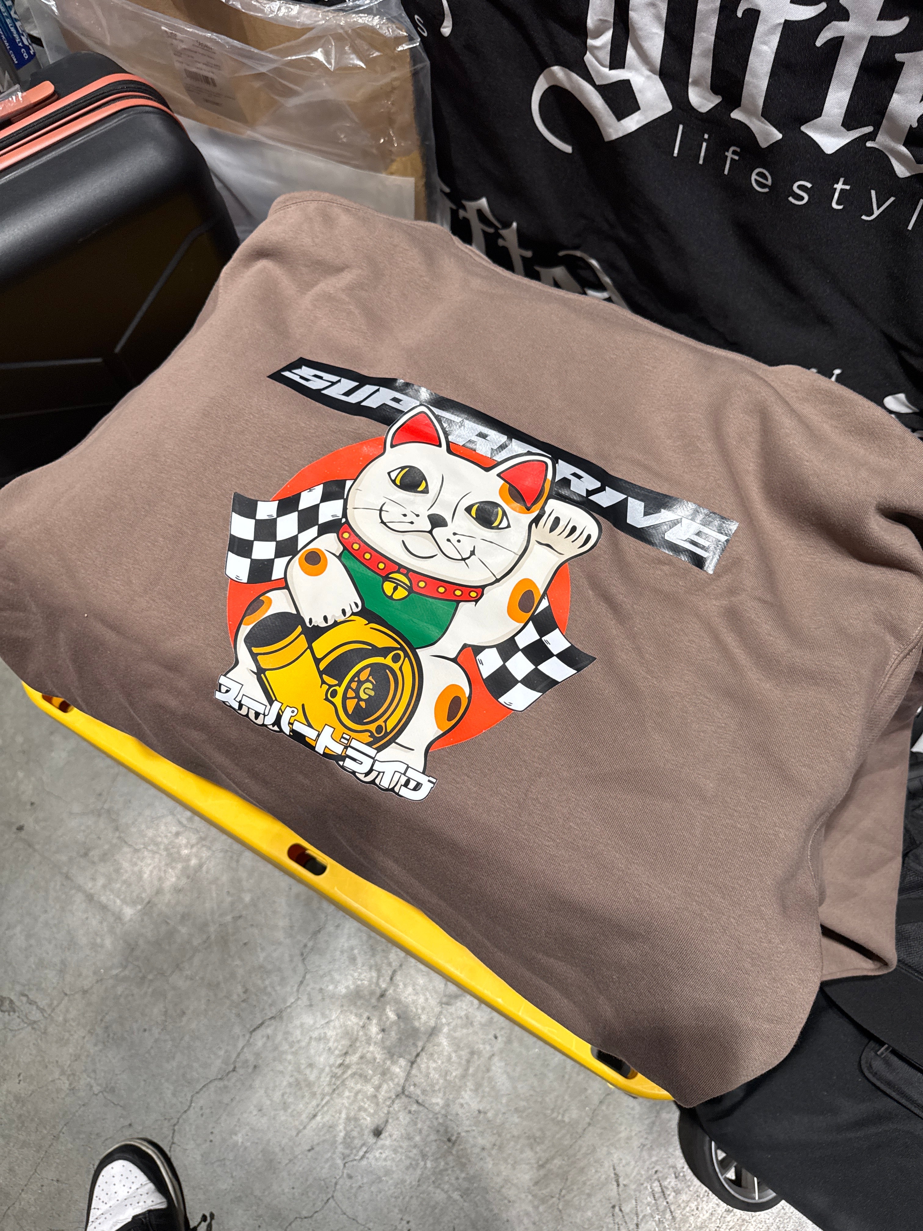 Money Cat hoodies