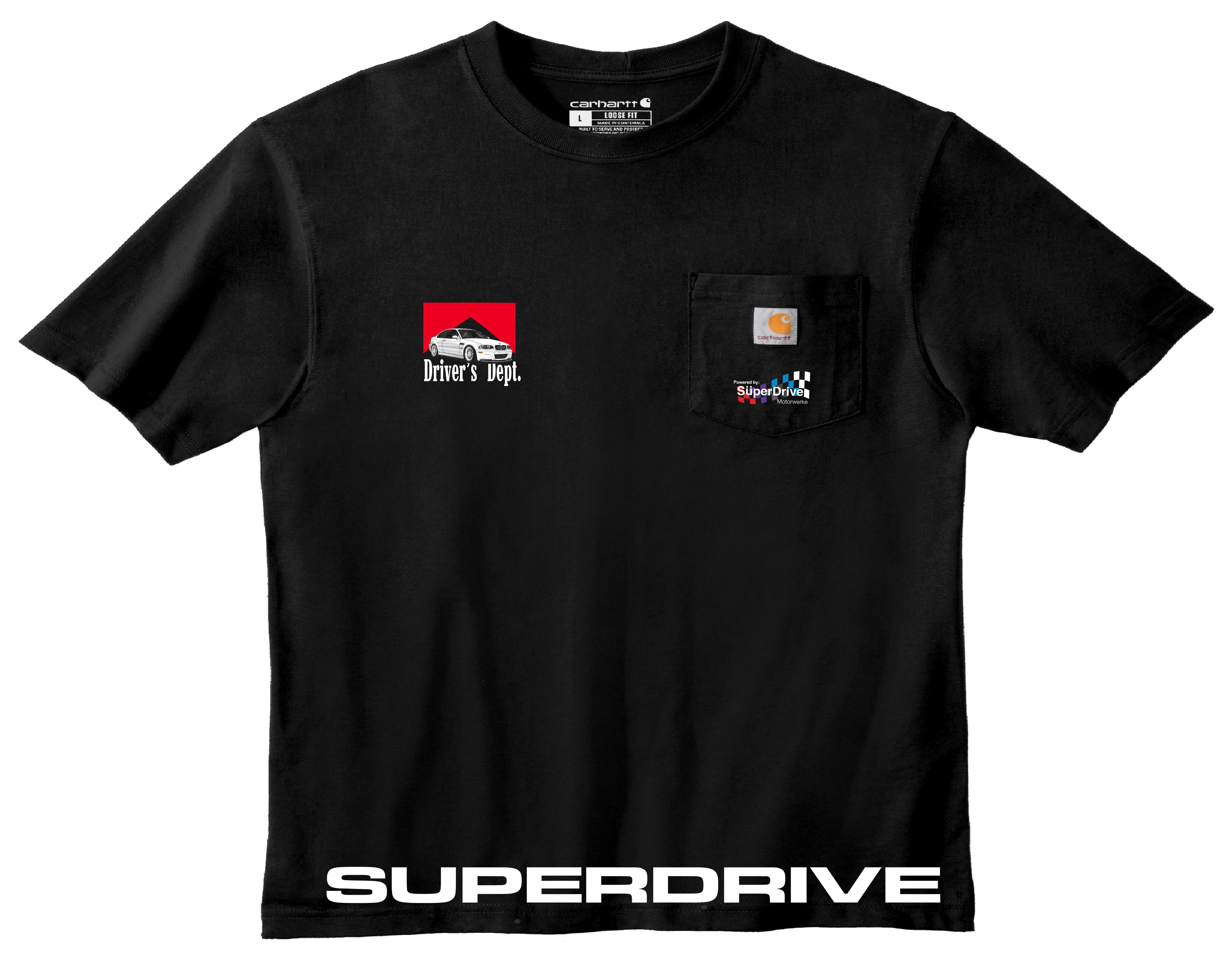 Super CARHARTT Drivers dept tee // 2250 Entries