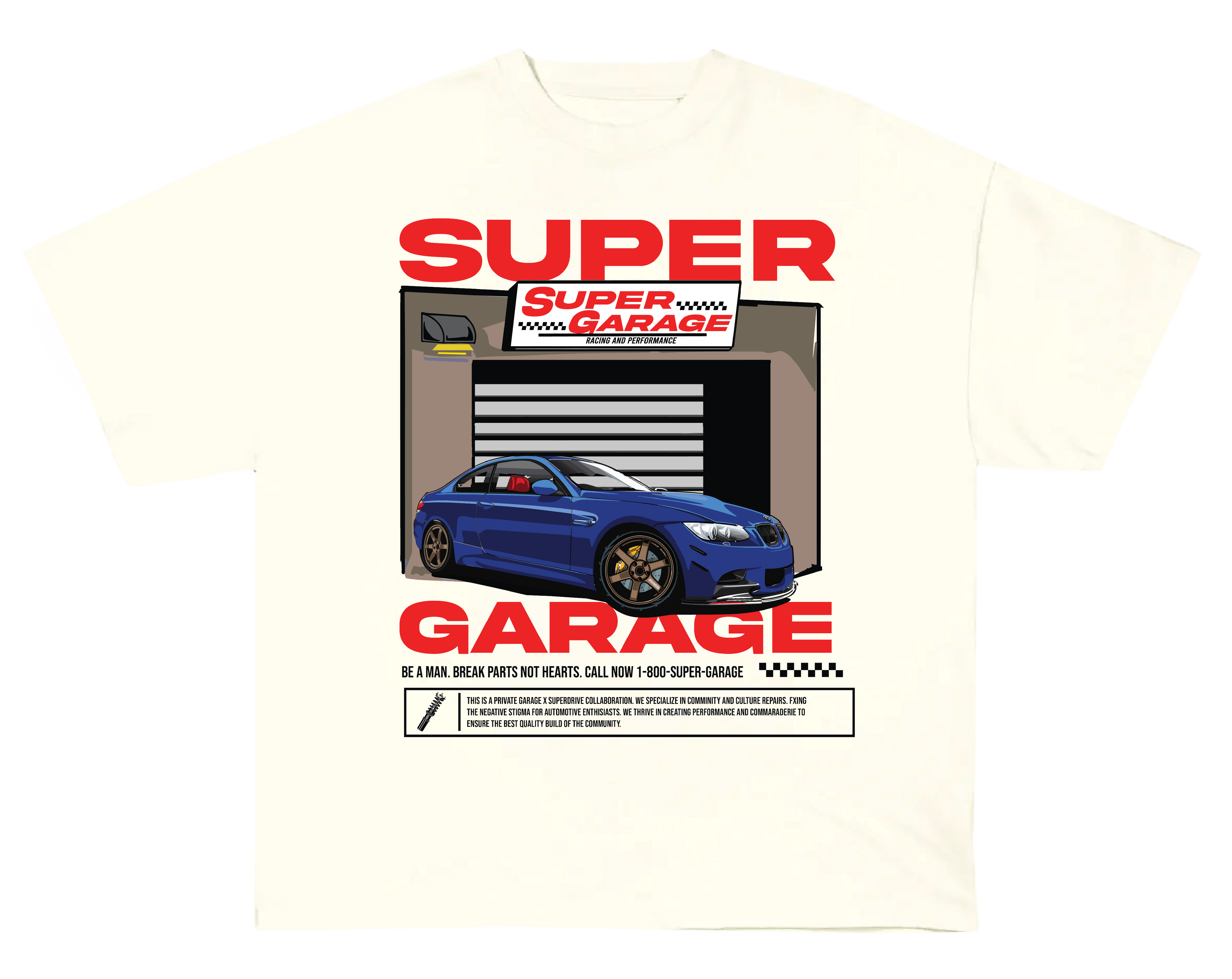 Super Garage E92 M3 Tee