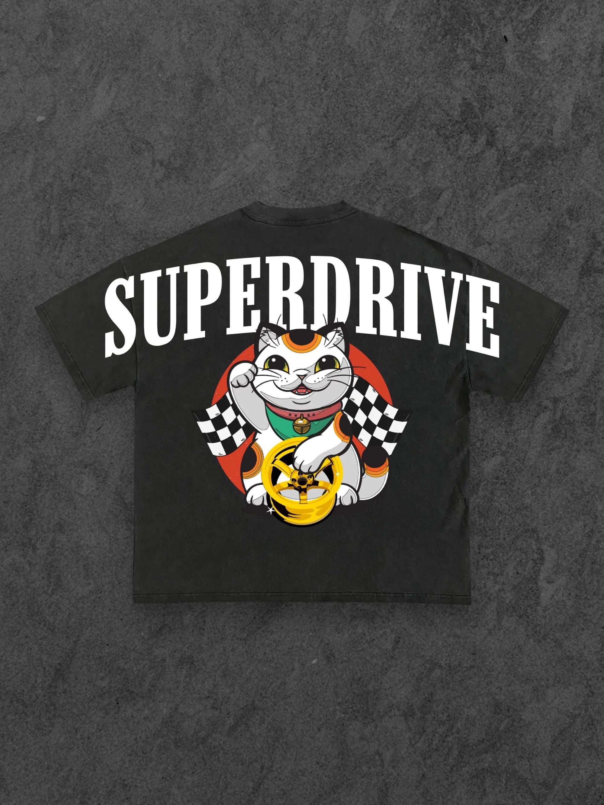 Super Money cat vintage heavy tee