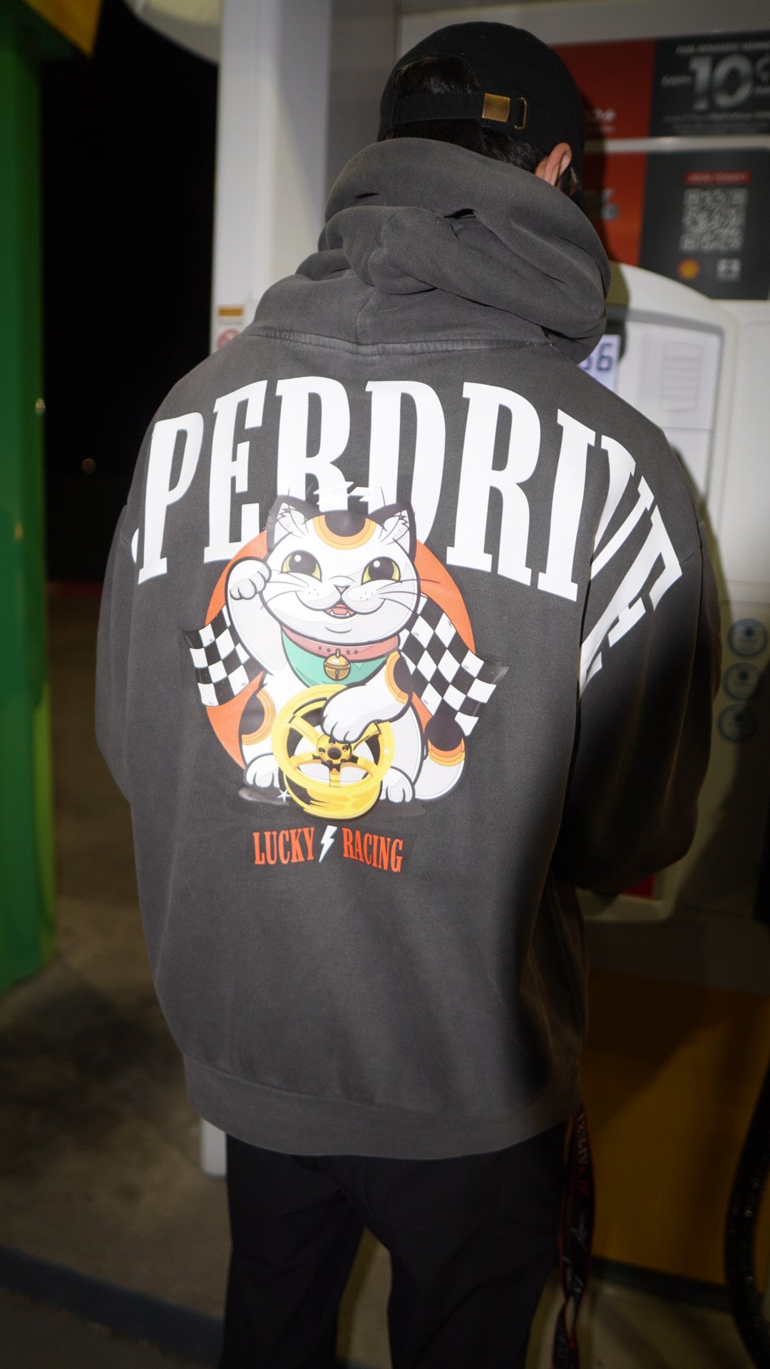 Super money Cat Vintage Hoodie // 4250 Entries