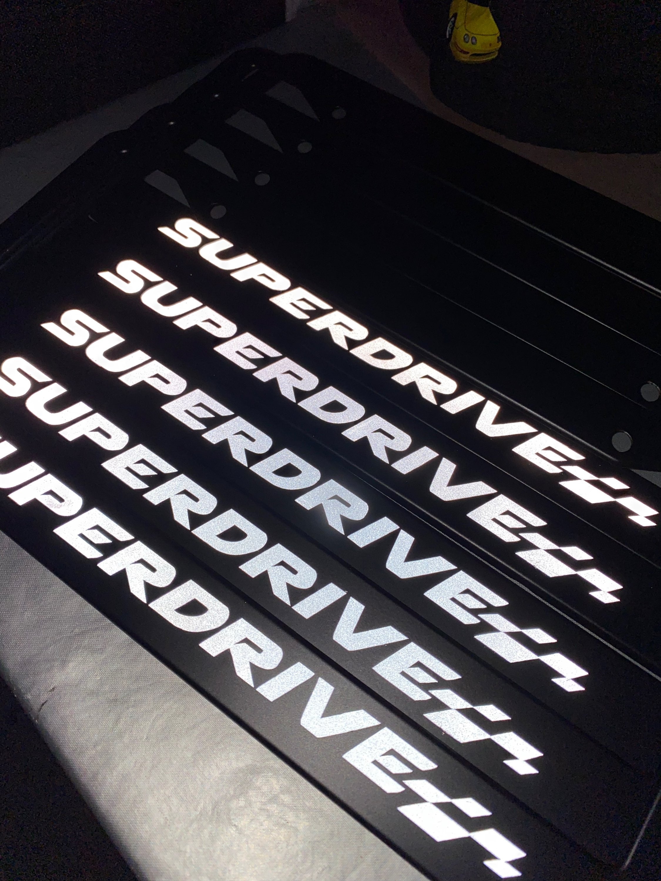 Super reflective License Plate Frames // 450 Entries