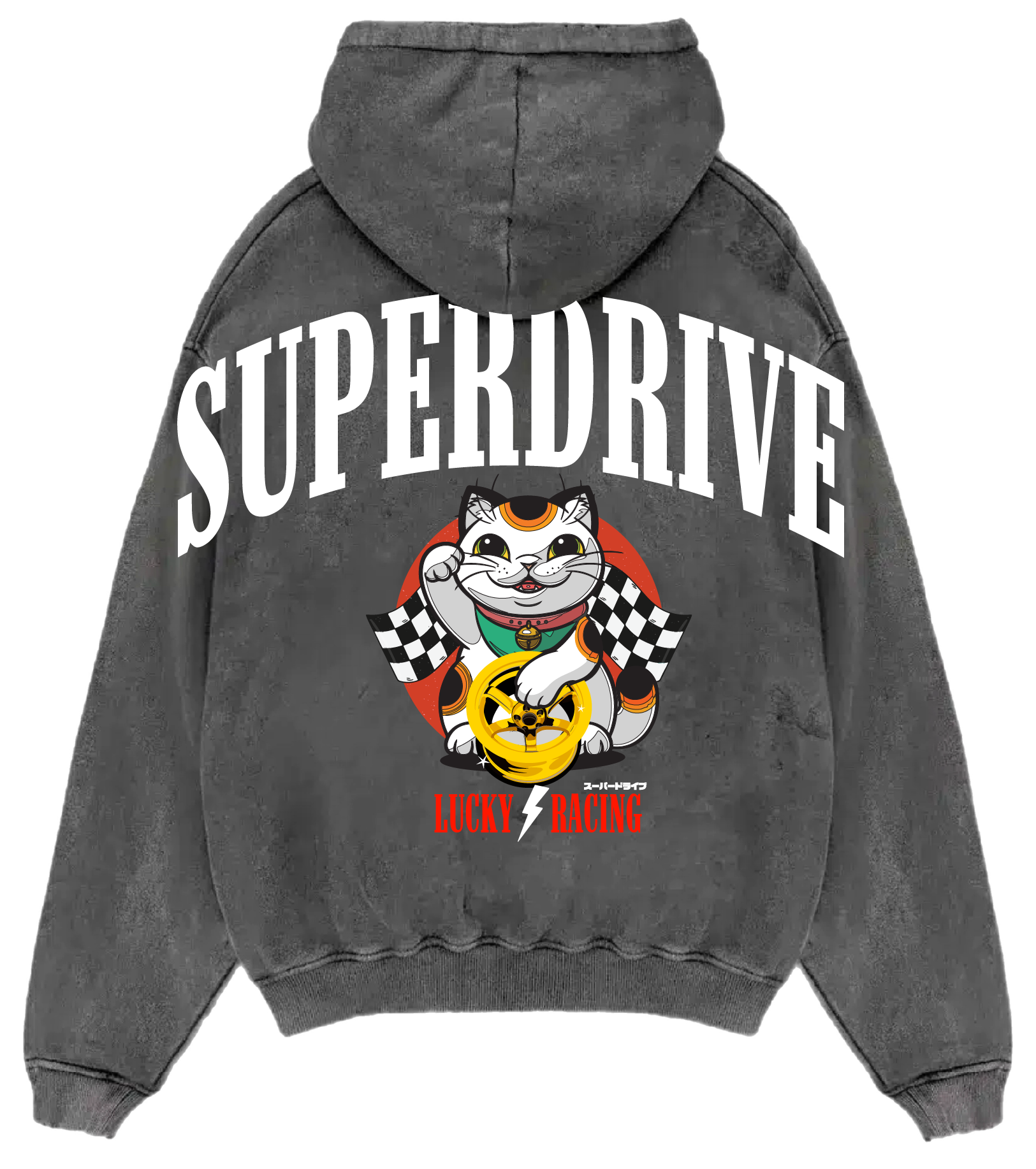 Super money Cat Vintage Hoodie // 4250 Entries