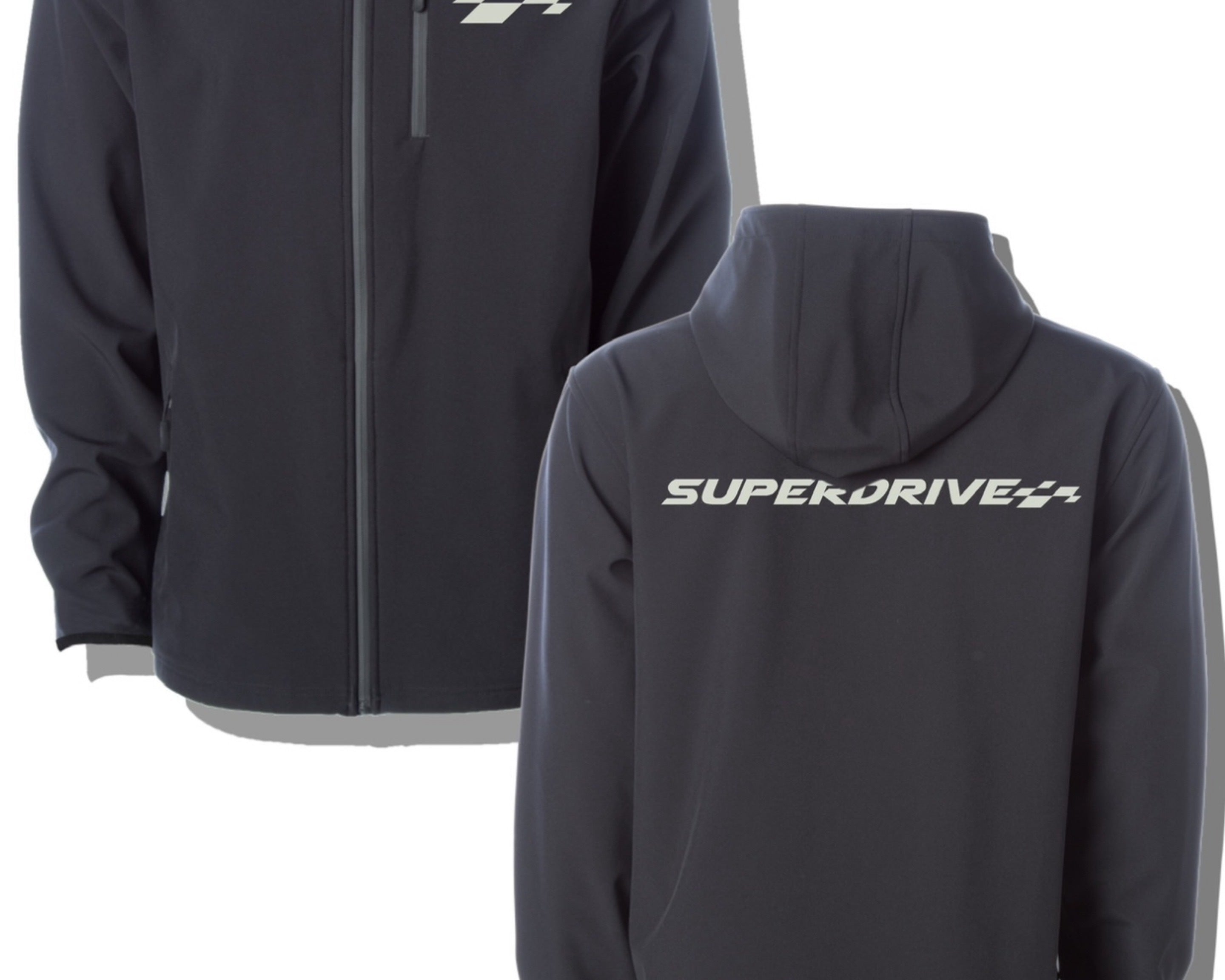 Superdrive reflective softshell jacket